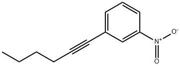 1-(hex-1-ynyl)-3-nitrobenzene Structure