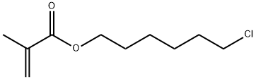 6-Chlorohexyl methacrylate 化学構造式