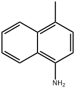 4-メチルナフタレン-1-アミン 化学構造式