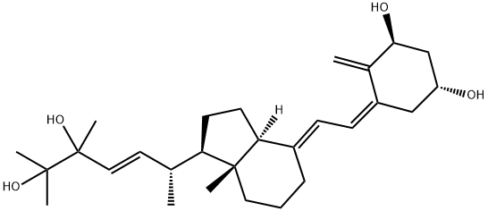 1alpha, 24, 25-Trihydroxy VD2 Struktur