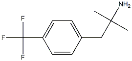 2-Methyl-1-(4-(trifluoroMethyl)phenyl)propan-2-aMine Structure