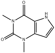 1,3-二甲基-1H-吡咯并[3,2-D]嘧啶-2,4(3H,5H)-二酮, 46155-89-9, 结构式