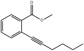 Methyl 2-(hex-1-yn-1-yl)benzoate|2-(1-已炔)苯甲酸甲酯