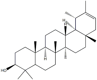 タラキサスタ-20-エン-3β-オール 化学構造式