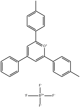 2,6-双(对甲苯基)-4-苯基吡喃鎓四氟硼酸盐, 4649-95-0, 结构式
