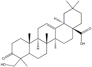 Hederagonic acid Struktur