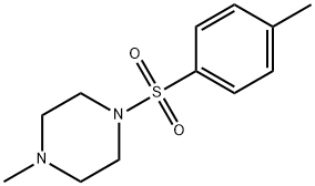 1-Methyl-4-tosylpiperazine Structure