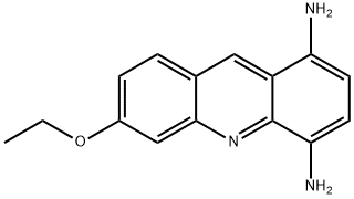 6-乙氧基吖啶-1,4-二胺, 46984-73-0, 结构式