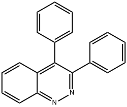 3,4-Diphenylcinnoline Structure