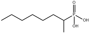 (1-Methylheptyl)phosphonic Acid Struktur