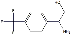 2-aMino-2-(4-(trifluoroMethyl)phenyl)ethanol Struktur