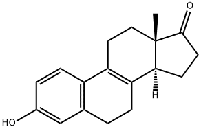 Δ-8,9-脱氢雌酮, 474-87-3, 结构式