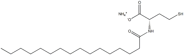 N-PALMITOYL HOMOCYSTEINE (AMMONIUM SALT);N-PALMITOYL HOMOCYSTEINE (PHC), 474942-73-9, 结构式