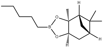 (3aS,4S,6S,7aR)-Hexahydro-3a,5,5-triMethyl-2-pentyl-4,6-Methano-1,3,2-benzodioxaborole Structure