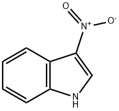 3-ニトロ-1H-インドール 化学構造式