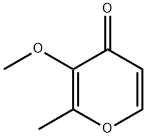 2-甲基-3-甲氧基-4H-吡喃-4-酮,4780-14-7,结构式