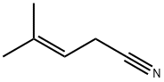 4-Methyl-3-penetenenitrile 化学構造式