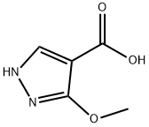 3-Methoxy-1H-Pyrazole-4-carboxylic acid Structure
