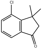 4-Chloro-3,3-diMethyl-2,3-dihydro-1H-inden-1-one|4-氯-3,3-二甲基-2,3-二氢-1H-茚-1-酮