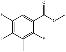 Methyl 2,5-difluoro-4-iodo-3-Methylbenzoate Structure