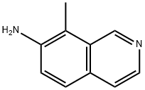 8-甲基异喹啉-7-胺, 480419-14-5, 结构式