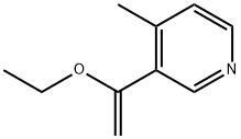 3-(1-Ethoxyvinyl)-4-Methylpyridine Structure