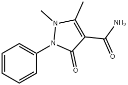1H-Pyrazole-4-carboxaMide,2,3-dihydro-1,5-diMethyl-3-oxo-2-phenyl- Structure
