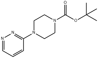 TERT-BUTYL 4-PYRIDAZIN-3-YLPIPERAZINE-1-CARBOXYLATE,492431-12-6,结构式