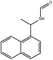 N-[1-(1-ナフチル)エチル]ホルムアミド 化学構造式