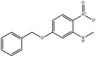 5-Benzyloxy-N-Methyl-2-nitroaniline, 496837-94-6, 结构式