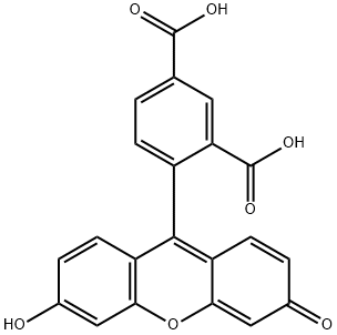 1,3-Benzenedicarboxylic acid, 4-(6-hydroxy-3-oxo-3H-xanthen-9-yl)-|5 -羧基荧光素