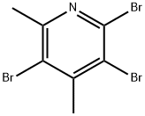 2,3,5-TribroMo-4,6-diMethylpyridine Struktur