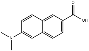 6-(二甲基氨基)-2-萘甲酸, 5043-05-0, 结构式