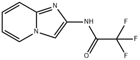 2,2,2-三氟-N-(咪唑并[1,2-A]吡啶-2-基)乙酰胺, 504413-26-7, 结构式