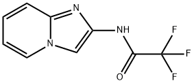 2,2,2-三氟-N-(咪唑并[1,2-A]吡啶-2-基)乙酰胺,504413-26-7,结构式