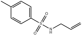N-烯丙基-4-甲基苯磺酰胺 结构式