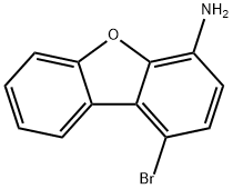 1-Bromo-4-dibenzofuranamine Structure