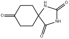 1,3-Diazaspiro[4.5]decane-2,4,8-trione Struktur