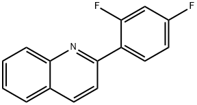 2-(2,4-Difluoro-phenyl)-quinoline Structure