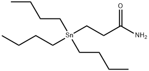 3-(三丁基锡烷基)丙酰胺 结构式