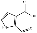 1H-Pyrrole-3-carboxylicacid,2-formyl-(9CI) Struktur