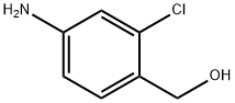 2-Chloro-4-aMino-benzeneMethanol Struktur
