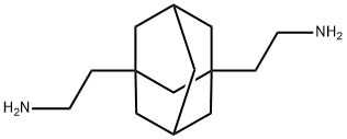 1,3-Bis(aminoethyl)adamantane Structure