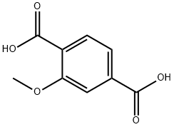 2-甲氧基对苯二甲酸, 5156-00-3, 结构式