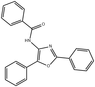 N-(2,5-Diphenyloxazol-4-yl)benzaMide Struktur