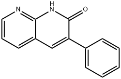 3-Phenyl-1,8-naphthyridin-2(1H)-one Struktur