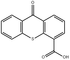 9H-Thioxanthene-4-carboxylic acid,9-oxo- Structure
