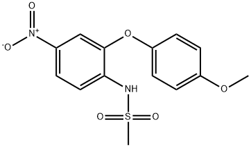2'-(4-Methoxyphenoxy)-4'-nitroMethanesulfonanilide|2'-(4-Methoxyphenoxy)-4'-nitroMethanesulfonanilide