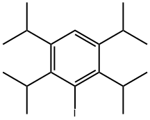 3-Iodo-1,2,4,5-tetraisopropylbenzene Struktur