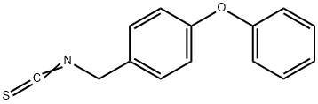 Benzene, 1-(isothiocyanatoMethyl)-4-phenoxy- Struktur